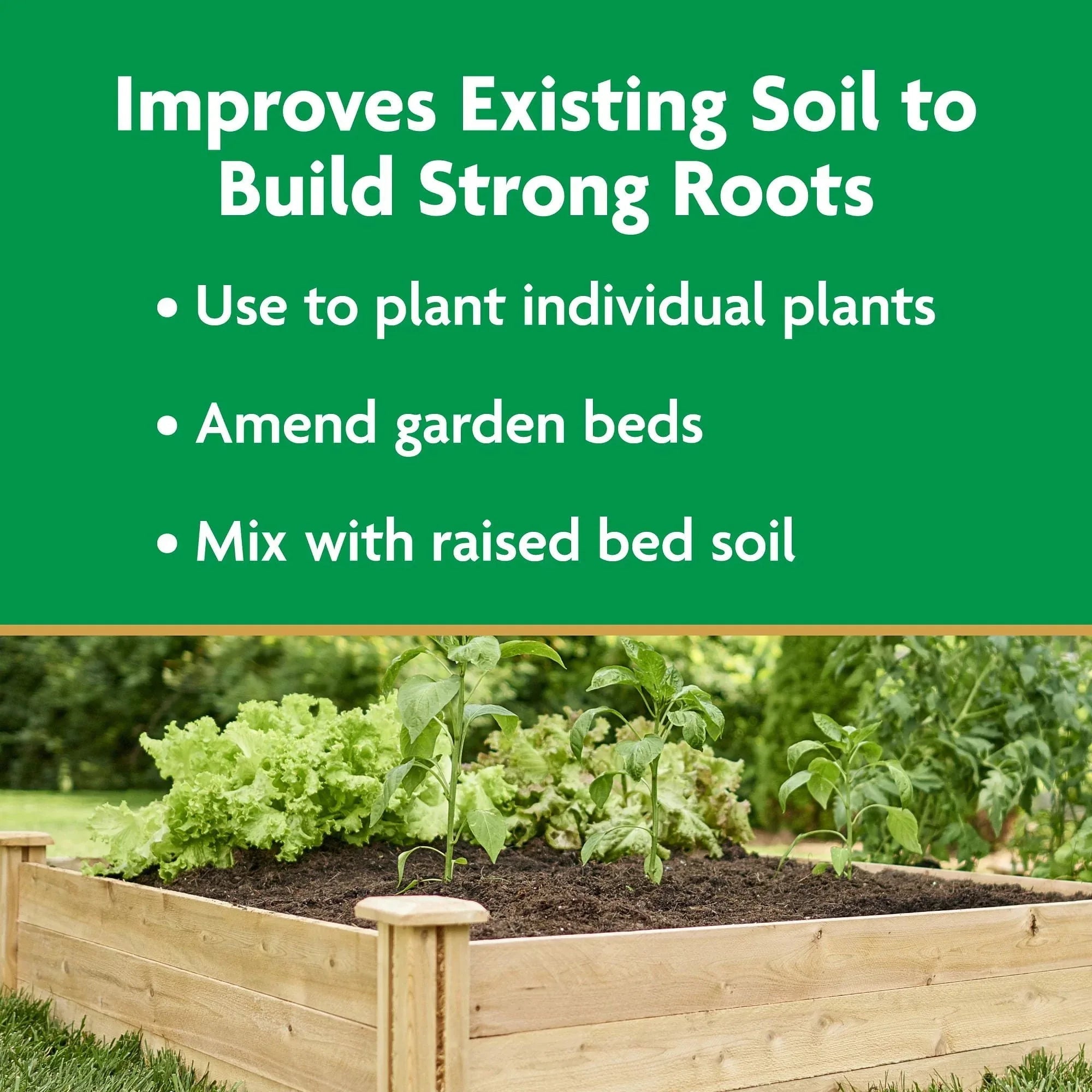 Miracle-Gro Garden Soil All Purpose, For In-Ground Use, 1 cu. ft.