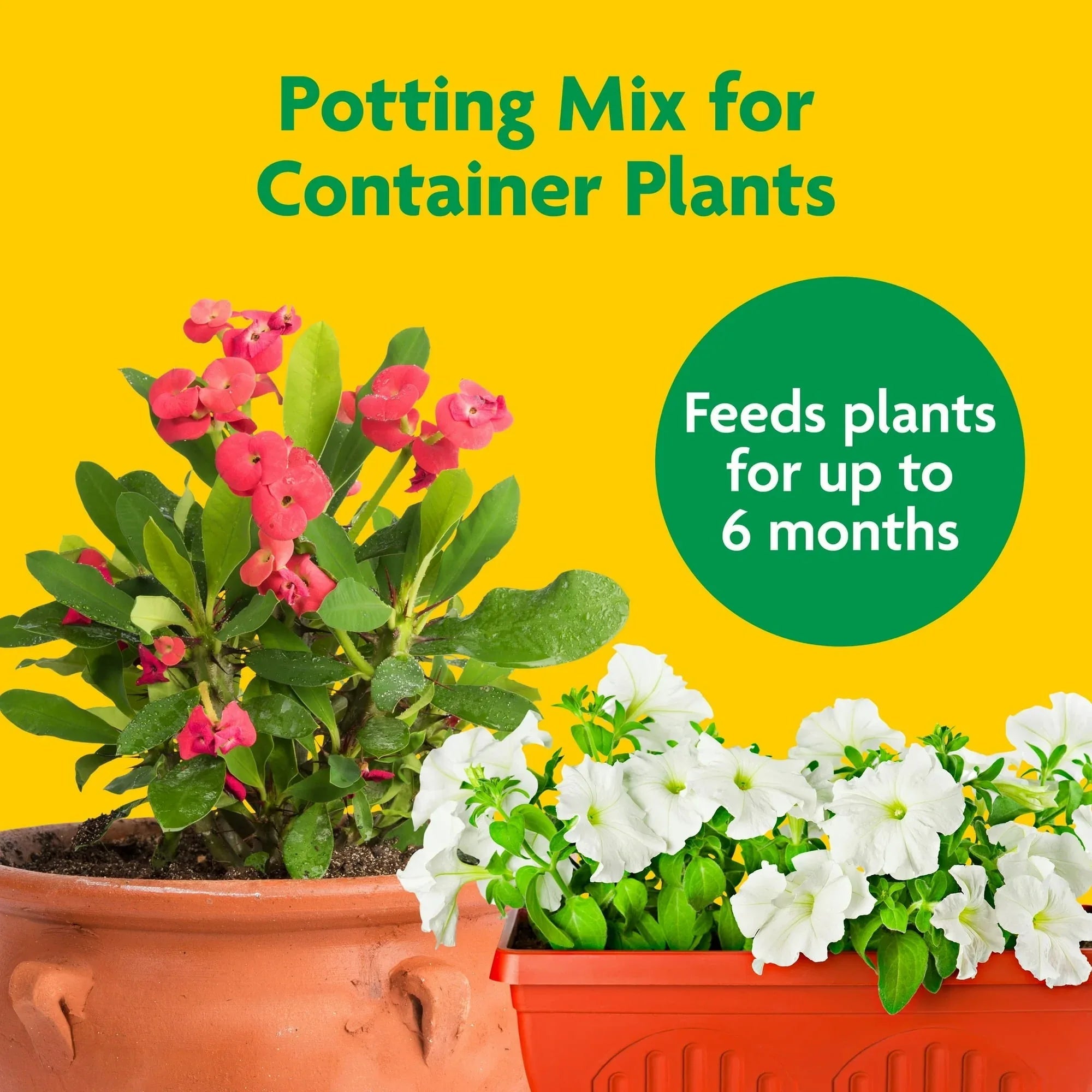 Miracle-Gro Potting Mix, For Container Plants, Flowers, Shrubs, 16 qt.