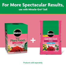 Miracle-Gro Rose Plant Food box plus Miracle-Gro Garden Soil bag bundle for roses