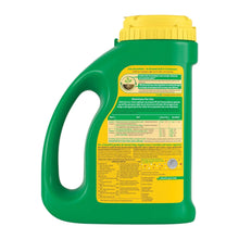 Miracle-Gro Shake n Feed all-purpose plant food, green jug with back label