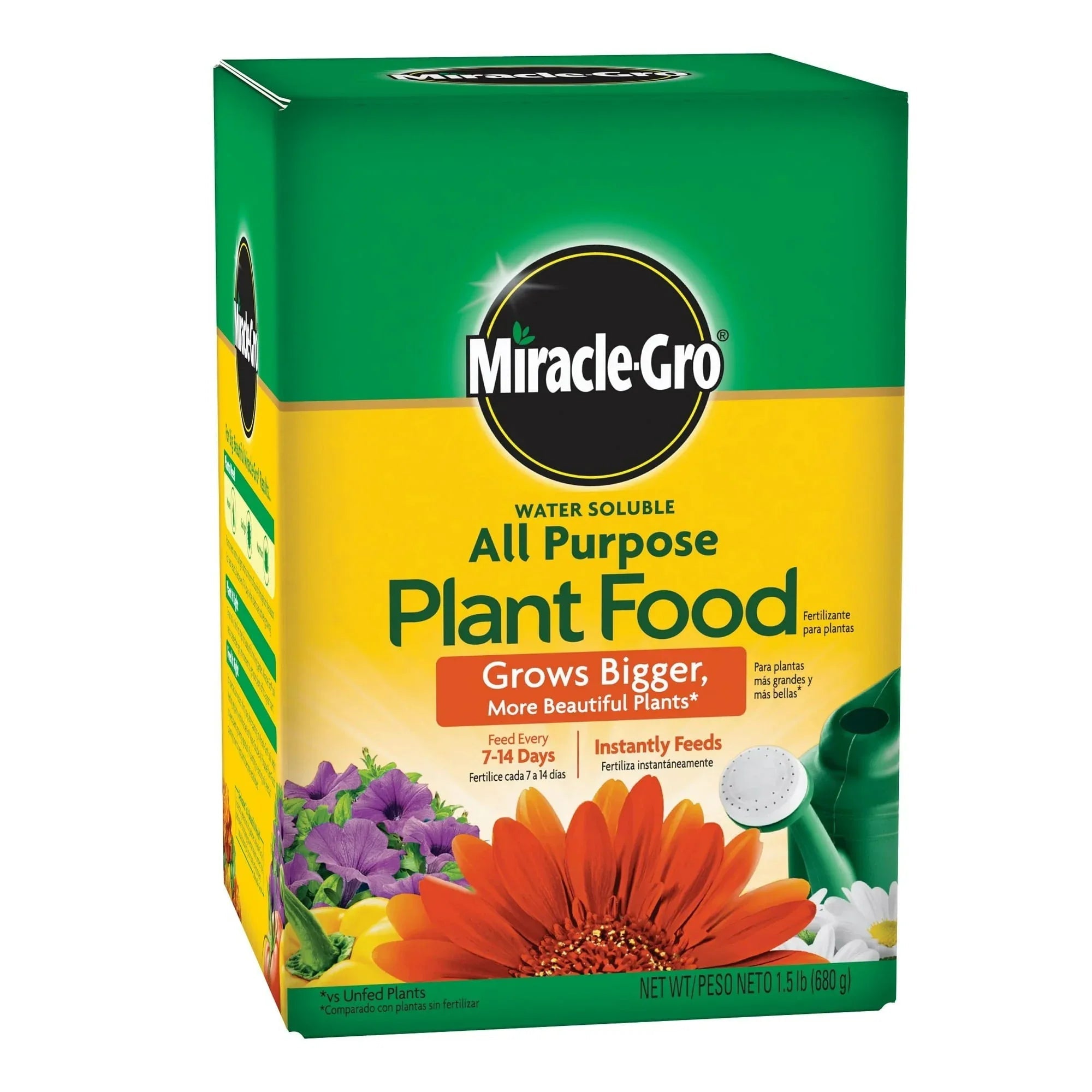 Miracle-Gro Water Soluble All Purpose Plant Food, For All Plant Types