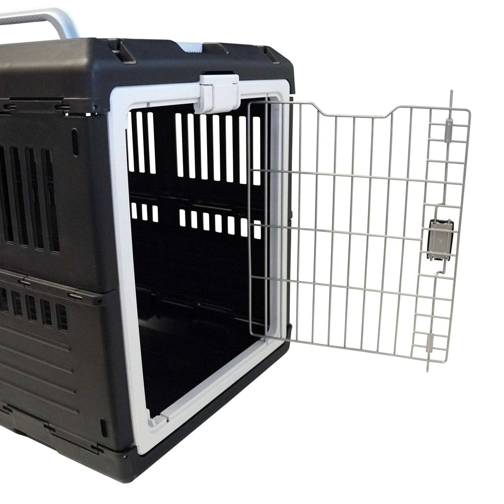 Mirapet Collapsible Pet Crate Bundle, Large - USA MEGA SHOP