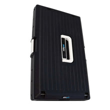 Medium collapsible pet crate, black base panel with carry handle and Mirapet logo