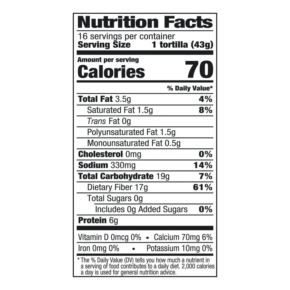 Mission Carb Balancen 8" Soft Taco Flour Tortillas, 16 ct. - USA MEGA SHOP