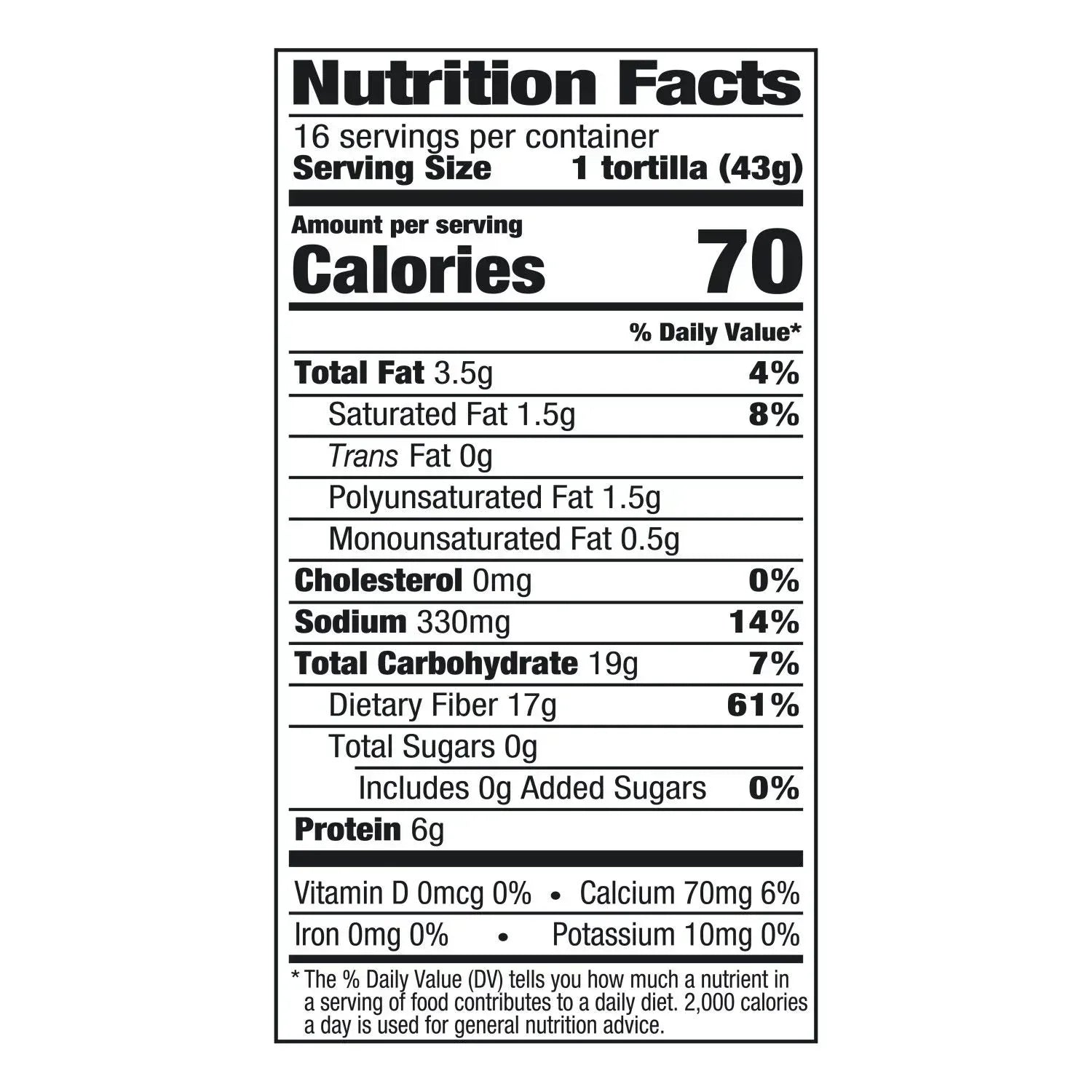 Mission Carb Balancen 8" Soft Taco Flour Tortillas, 16 ct.