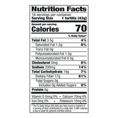 Mission Carb Balancen 8" Soft Taco Flour Tortillas, 16 ct.