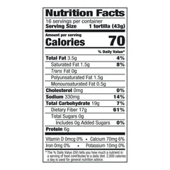 Mission Carb Balancen 8" Soft Taco Flour Tortillas, 16 ct. - USA MEGA SHOP