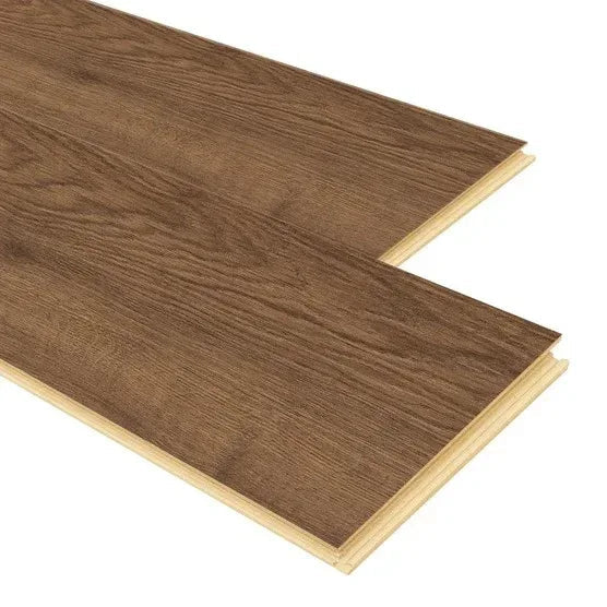 Mohawk Home 12MM Thick 9.4in X 47.2in AC4 Waterproof Surface Laminate Wood Plank Flooring (18.6 sq ft/ctn)