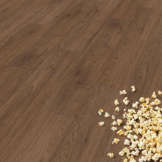 Mohawk Home 12MM Thick 9.4in X 47.2in AC4 Waterproof Surface Laminate Wood Plank Flooring (18.6 sq ft/ctn)