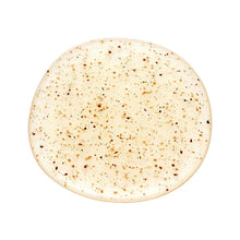Hypoallergenic LHA CIS gel cleanser gel with speckled texture, round gel smear