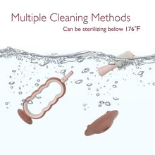 Silicone toothbrush with U-shaped tongue cleaner and soft brush head