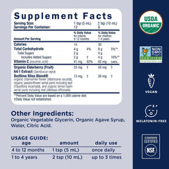 Mommy's Bliss Organic Baby Bedtime Drops, Melatonin-Free, Restful Sleep & Immunity, 2 fl oz