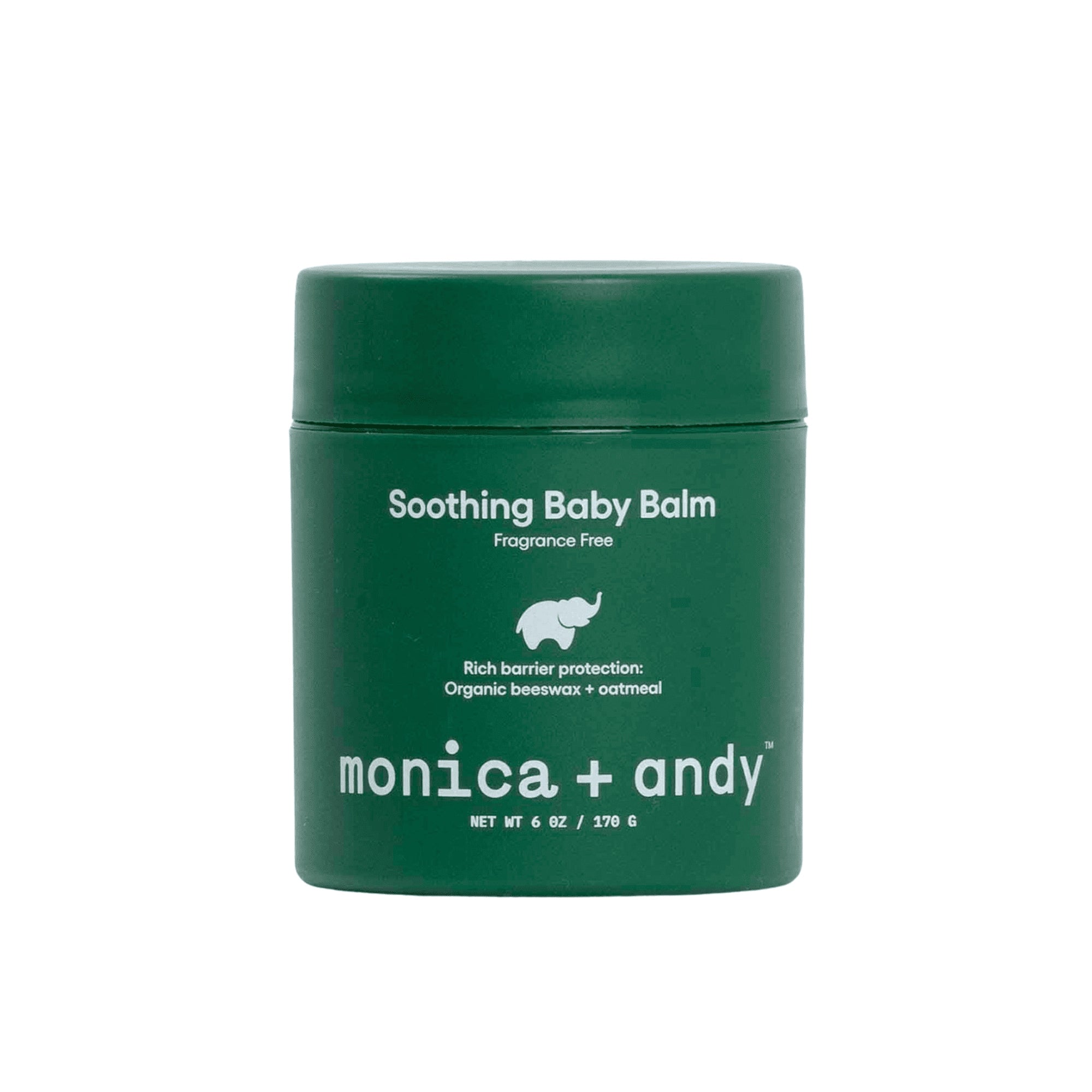 Monica + Andy Soothing Baby Balm for Dry & Sensitive Skin, Fragrance Free, 6 oz