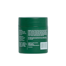 Monica + andy soothing baby balm jar, dark green with back ingredient panel