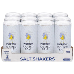 Morton Iodized Salt Shakers, 12 pk. - USA MEGA SHOP
