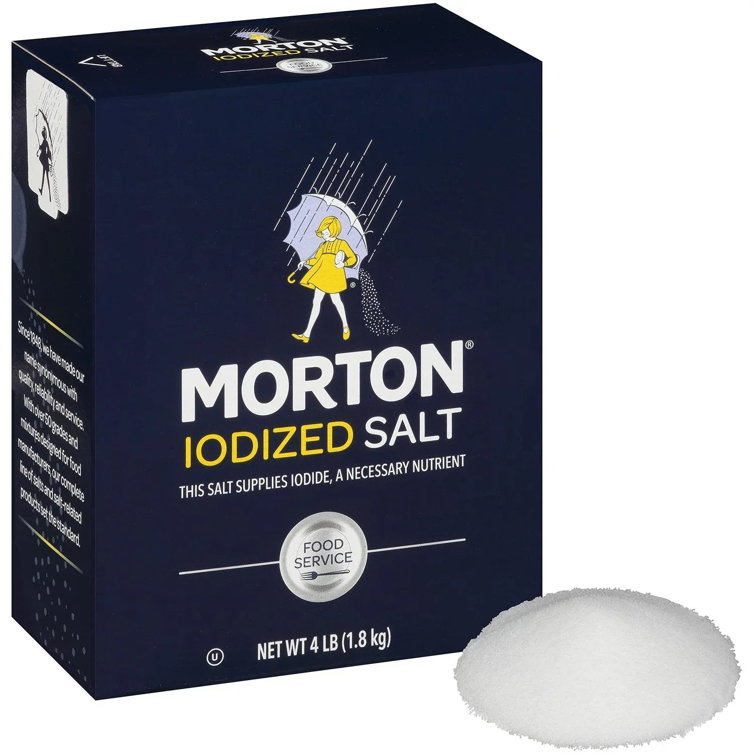Morton Iodized Salt, 64 oz. - USA MEGA SHOP