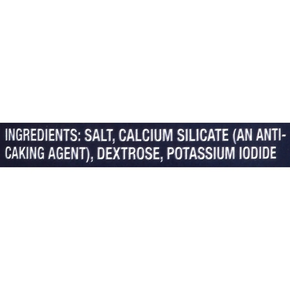 Morton Iodized Salt, 64 oz. - USA MEGA SHOP