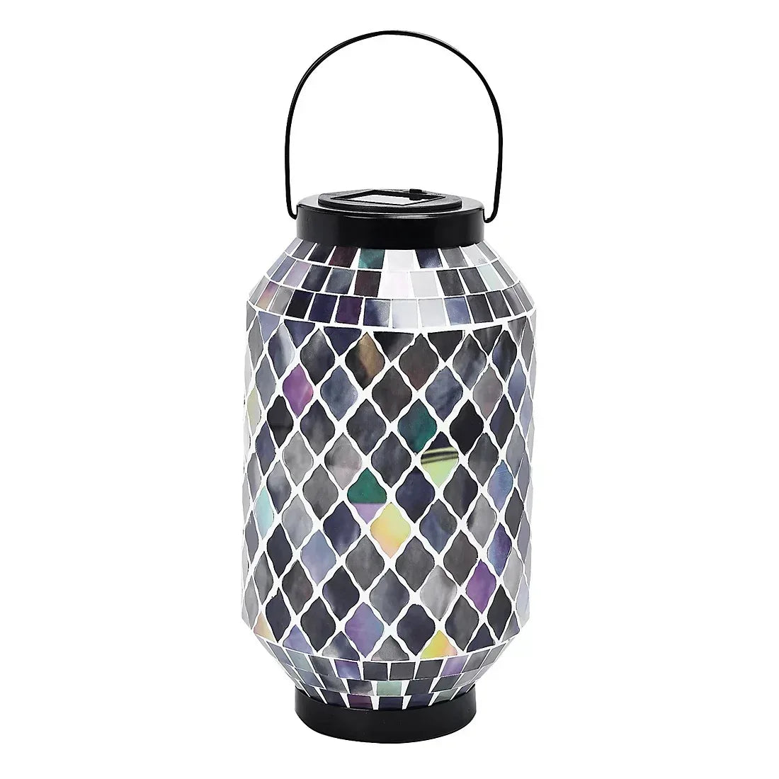 13.58" Mosaic Solar Lantern