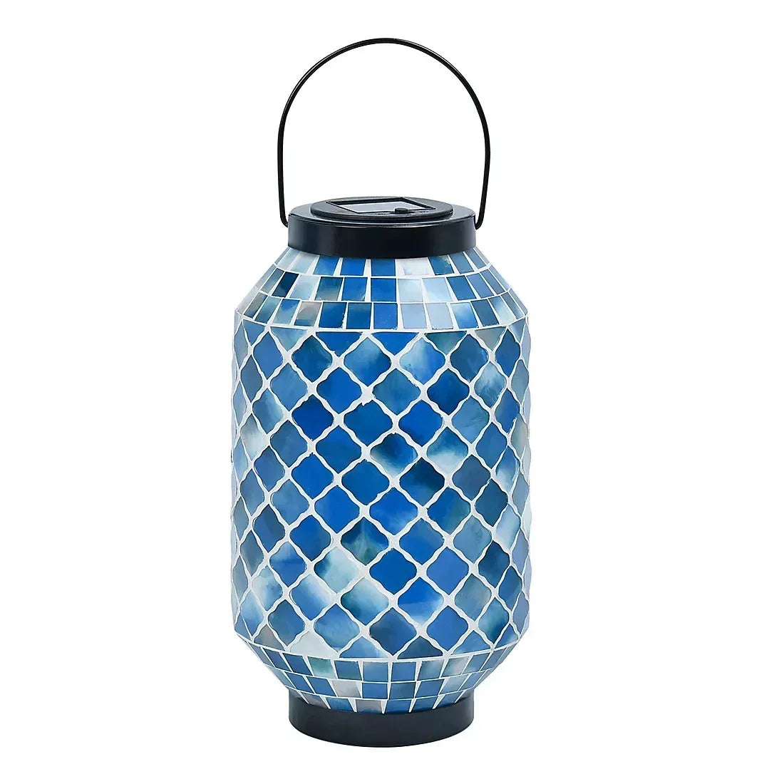 13.58" Mosaic Solar Lantern