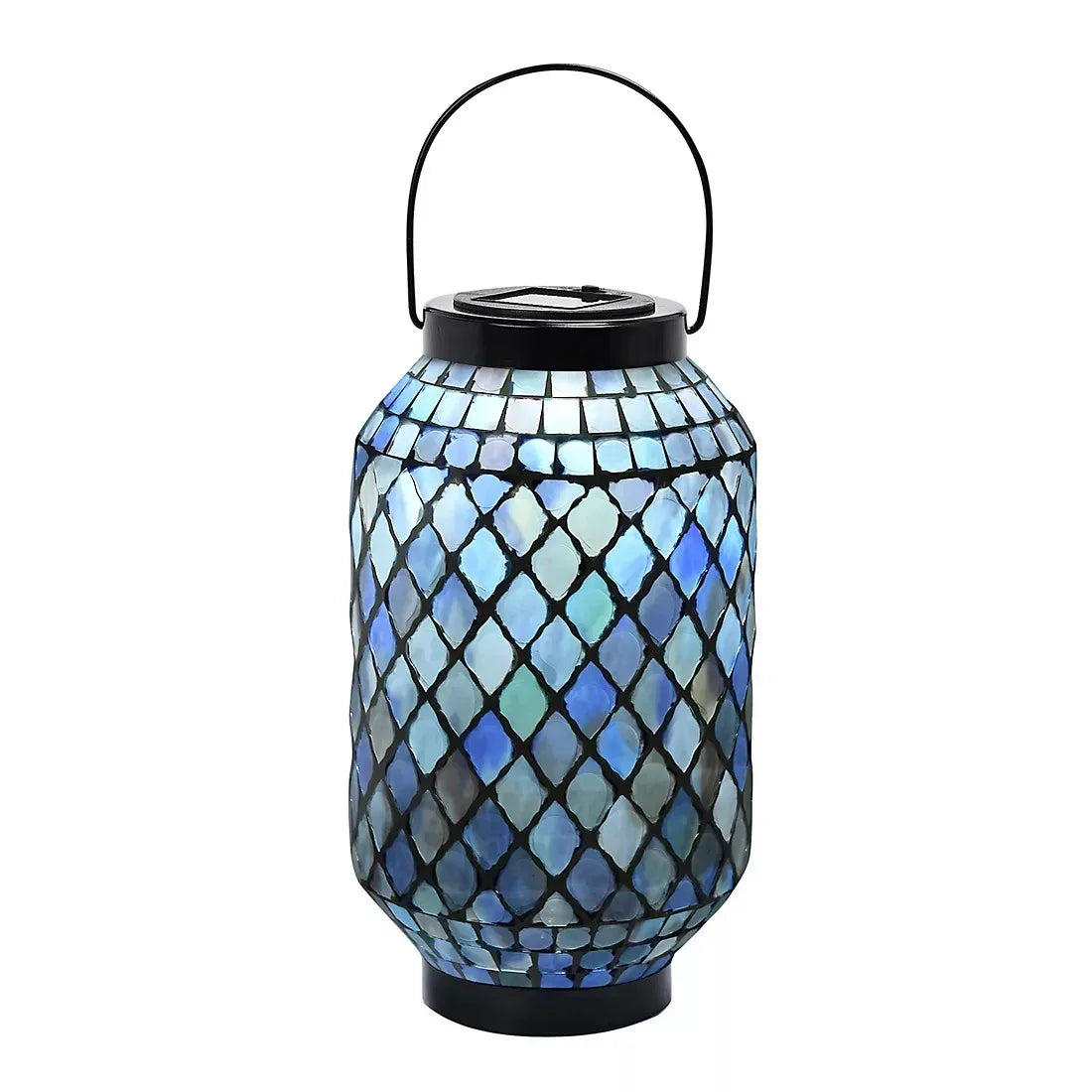 13.58" Mosaic Solar Lantern