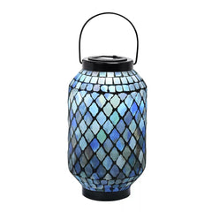 13.58" Mosaic Solar Lantern