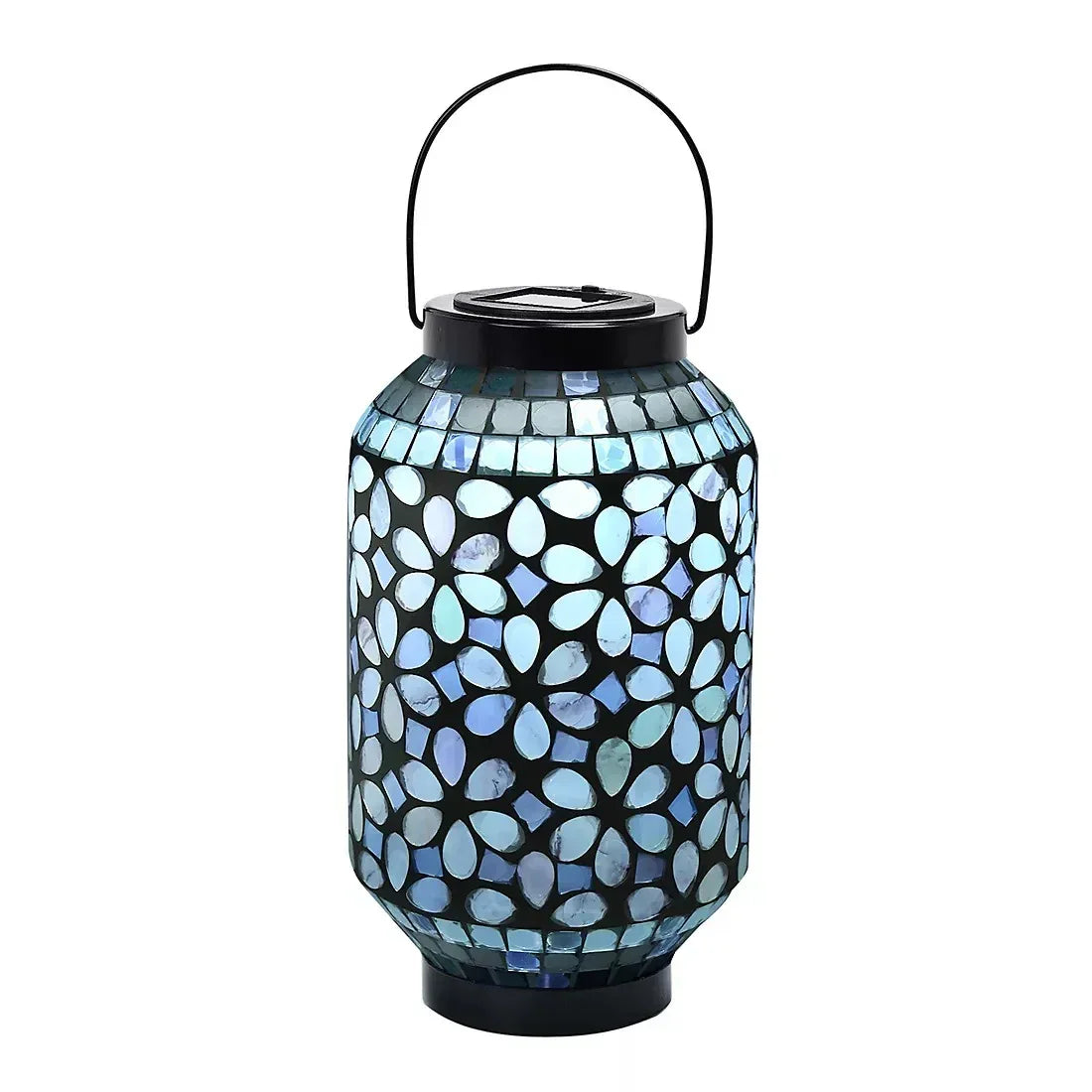 13.58" Mosaic Solar Lantern