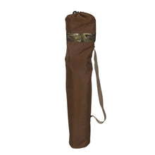 Mossy Oak folding chair storage bag with camo top and carry strap