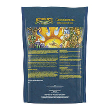 Groundswell performance soil bag back panel with directions and ingredients text