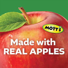 Apple and applesauce graphic with 'Made with REAL APPLES' text
