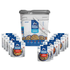 Mountain House Classic Meal Assortment Bucket (24 Total Servings), Freeze-Dried Backpacking & Camping Food - USA MEGA SHOP