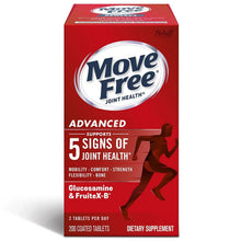 Move Free Advanced box, 5 signs of joint health tablet supplement