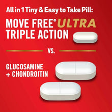 Coated joint health supplement tablets, white split pair