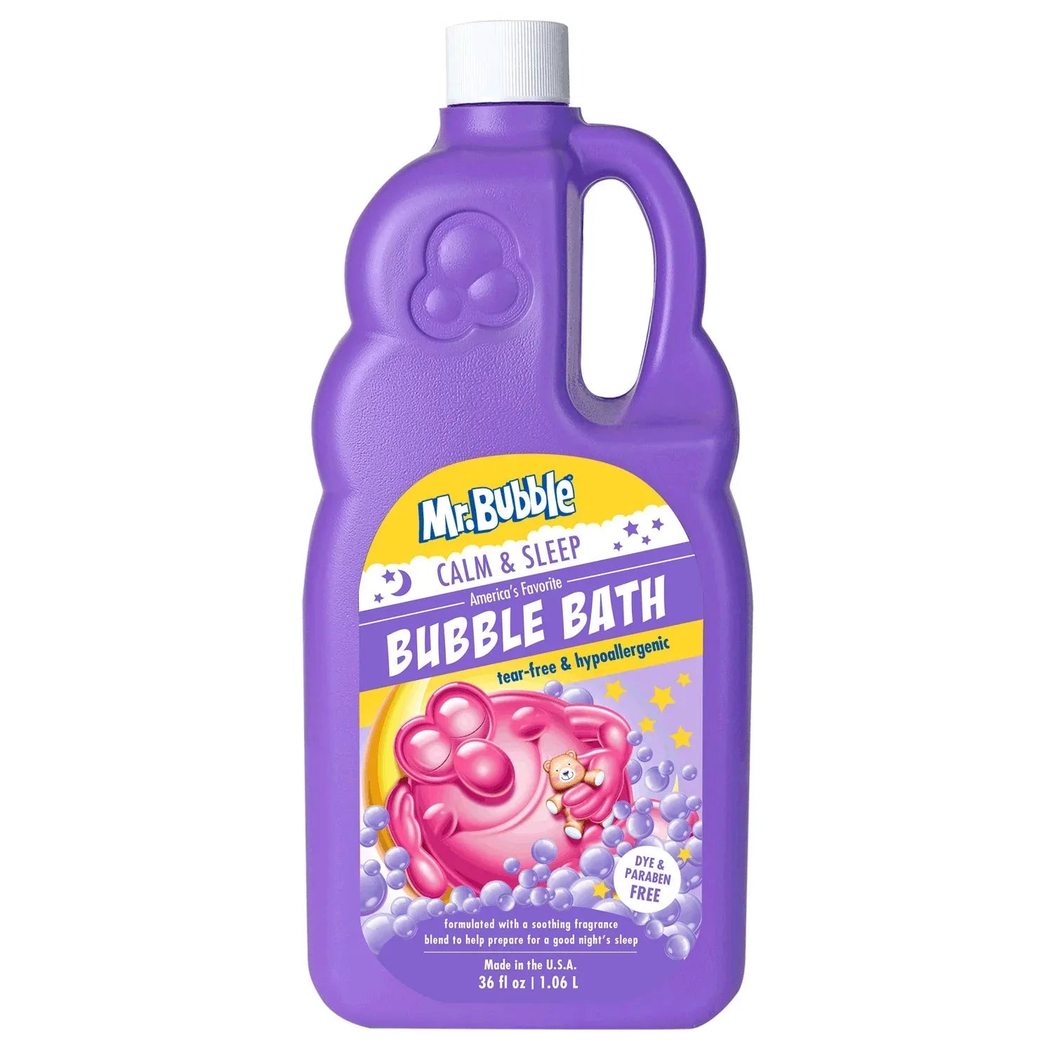 Mr. Bubble Calm & Sleep Bubble Bath, Calming Lavender, Eucalyptus and Chamomile Scent - USA MEGA SHOP