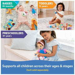 Ms. Rachel Official Speak & Sing 16-Inch Plush Doll for Ages 6 Months to 3+ Years