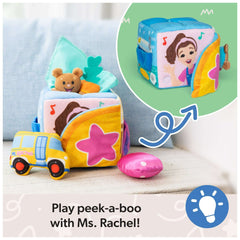 Ms. Rachel Official Surprise Plush Learning Box for Ages 0-2+