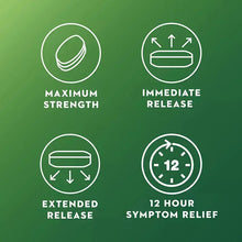 Mucinex DM Max label panel showing maximum strength and 12-hour symptom relief
