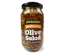 Solestado Muffuletta olive salad jar, 33.9 oz