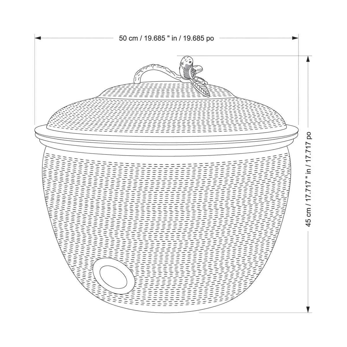 Mullally Copper Hose Pot - USA MEGA SHOP