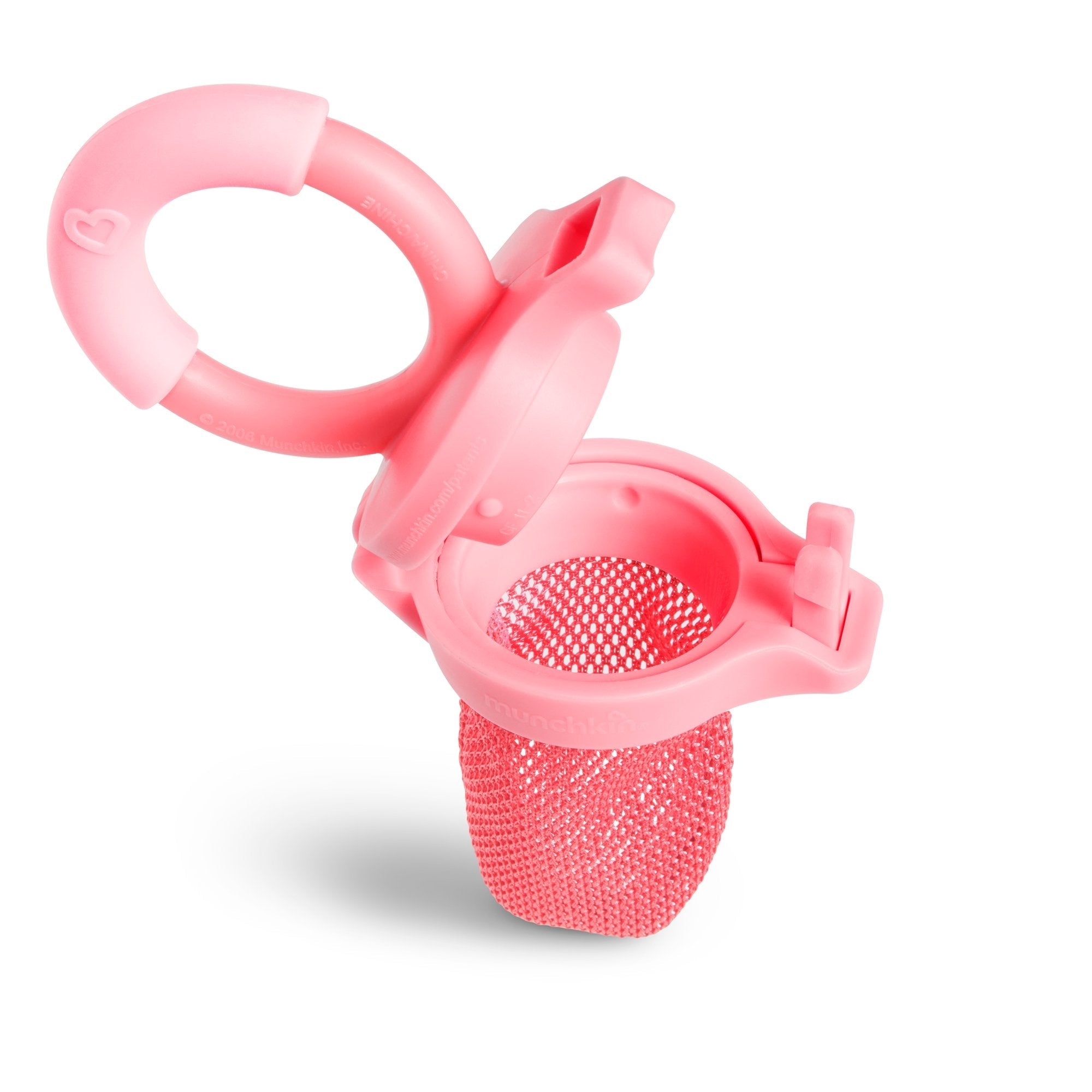 Munchkin Fresh Food Feeder, BPA-Free, 2 Pack, Coral/Purple