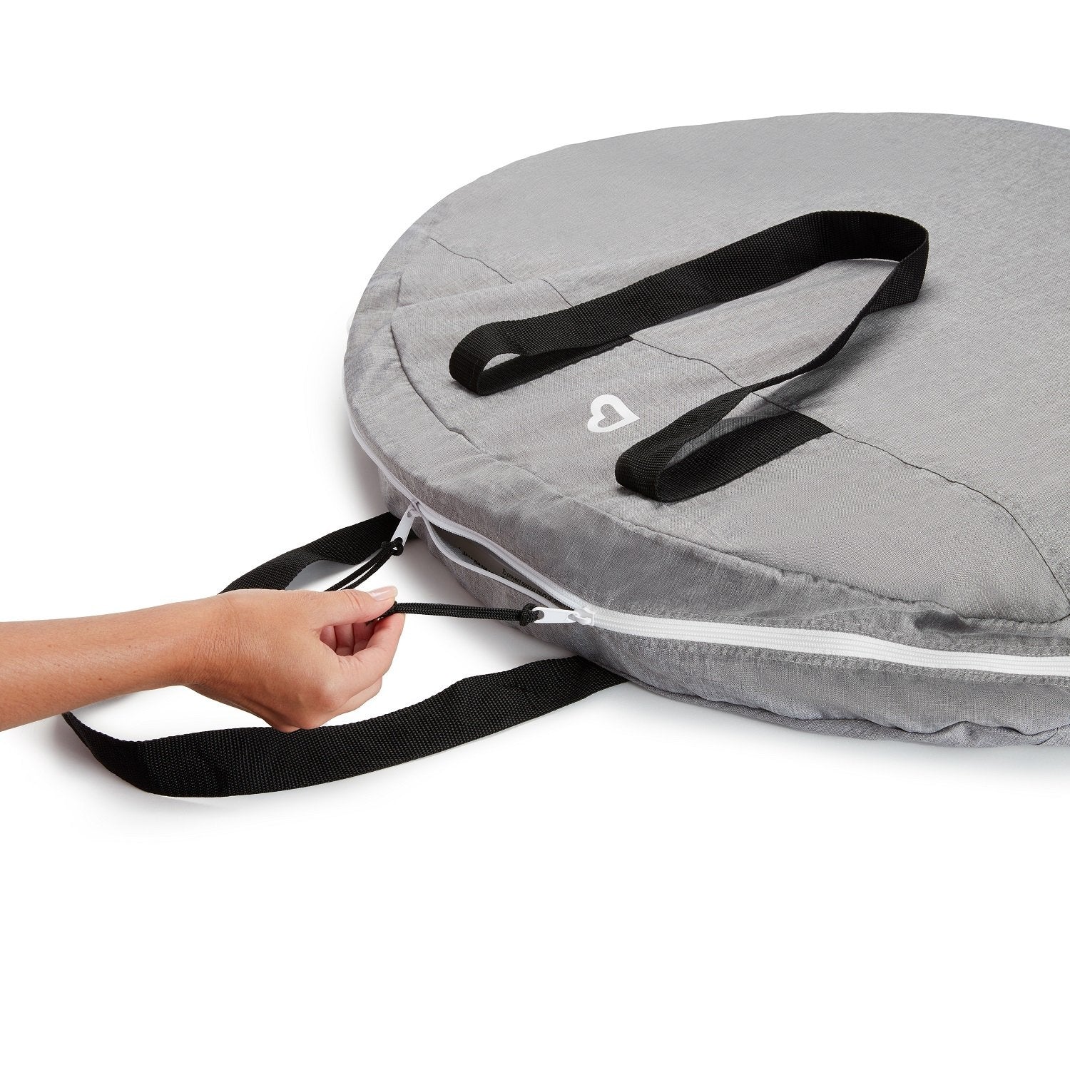 Munchkin® Infant Baby Swing Travel Carrying Case with Handles, Gray
