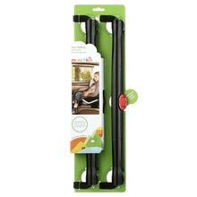 Munchkin car window baby roller shade 2-pack retail card, black mesh