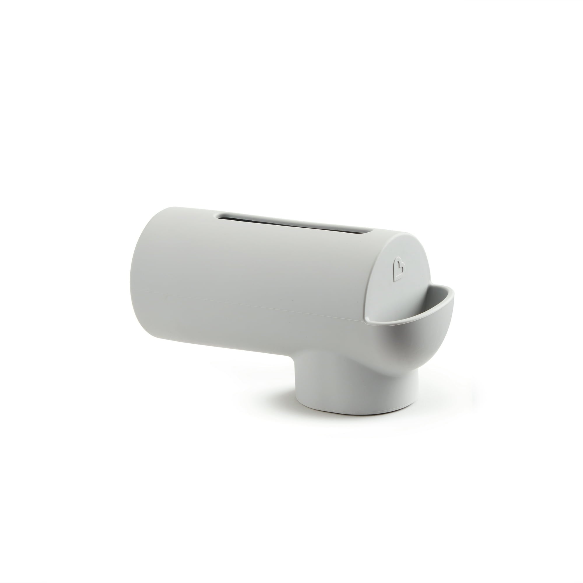 Munchkin® Soft Spot™ Silicone Spout Guard with Built-in Bubble Bath Dispenser, Gray, Unisex