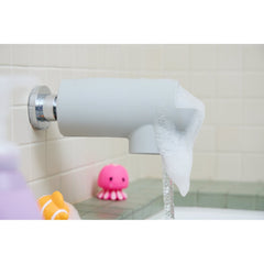 Munchkin® Soft Spot™ Silicone Spout Guard with Built-in Bubble Bath Dispenser, Gray, Unisex