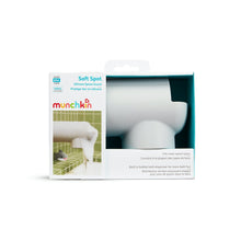 Munchkin Soft Spot gray silicone spout guard package, front box view