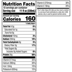 Muscle Milk Genuine Protein Shake Chocolate, 11 fl oz 15-18-pack