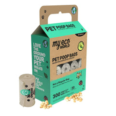 MyEco World Poop Bags 40 Roll Pack, 600 Bags - USA MEGA SHOP