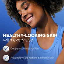 Healthy-looking skin after cocoa butter body lotion, smooth shoulder and arm