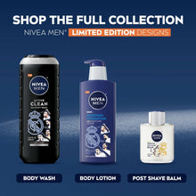 NIVEA MEN Active Clean 3-in-1 body wash bottle in limited edition collection lineup
