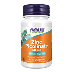 NOW Foods, Zinc Picolinate, 50 mg, 120 Veg Capsules - USA MEGA SHOP