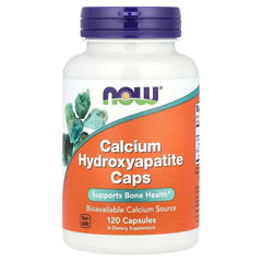 NOW Foods, Calcium Hydroxyapatite Caps, 120 Capsules
